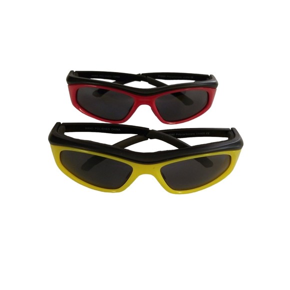 Polycarbonate UV400 Men Sports Wrap Sunglasses Driving Pilot Fishing Eyewear - Picture 1 of 6
